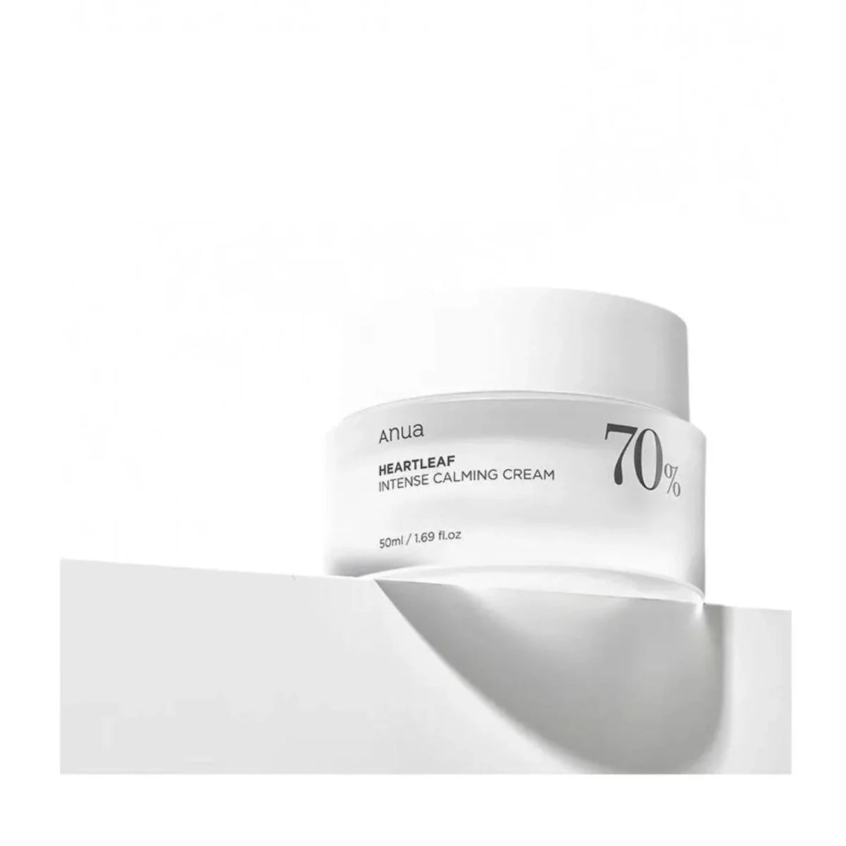 Crema calmante 70% de hojas de corazón de Anua