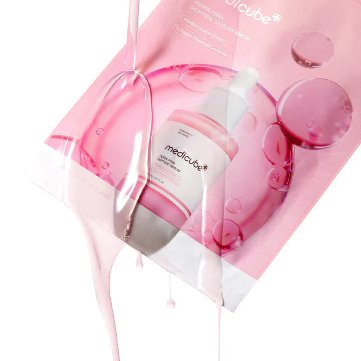 Medicube PDRN Pink Peptide Serum Mask – Brightening Mask 23ml
