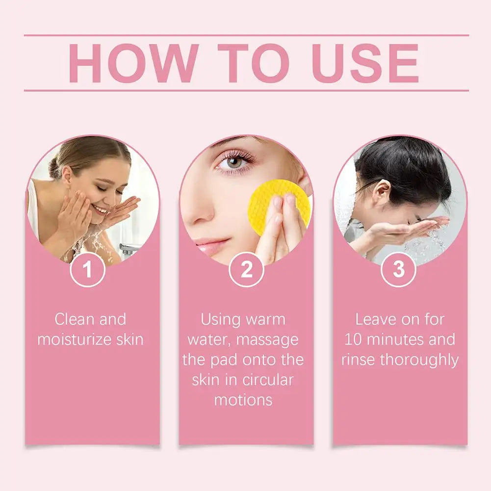 Gentle and Brightening Cleansing Pads: Turmeric and Kojic Acid