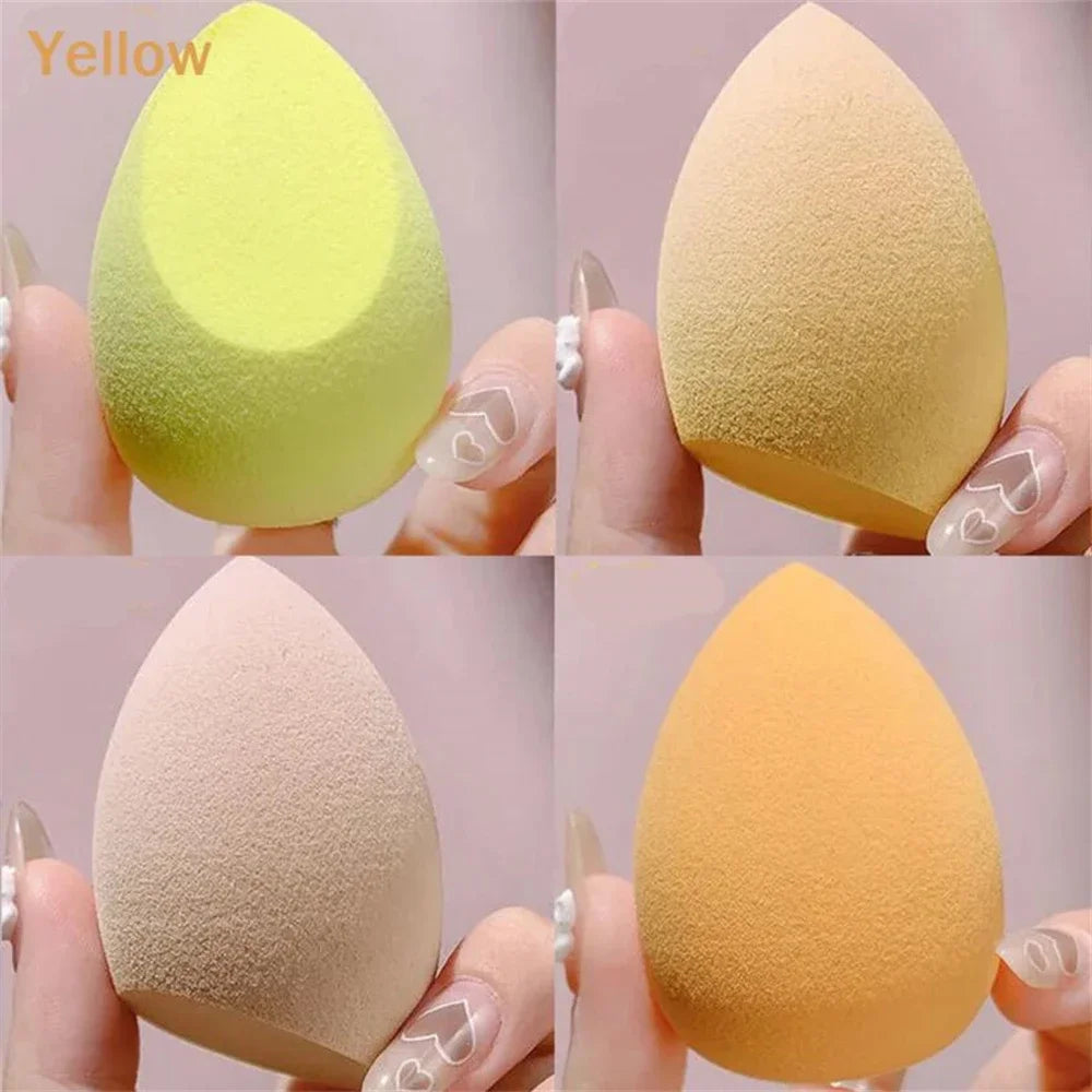 Soft Makeup Sponges – Set of 4 with Storage Box | Blender Beauty Egg