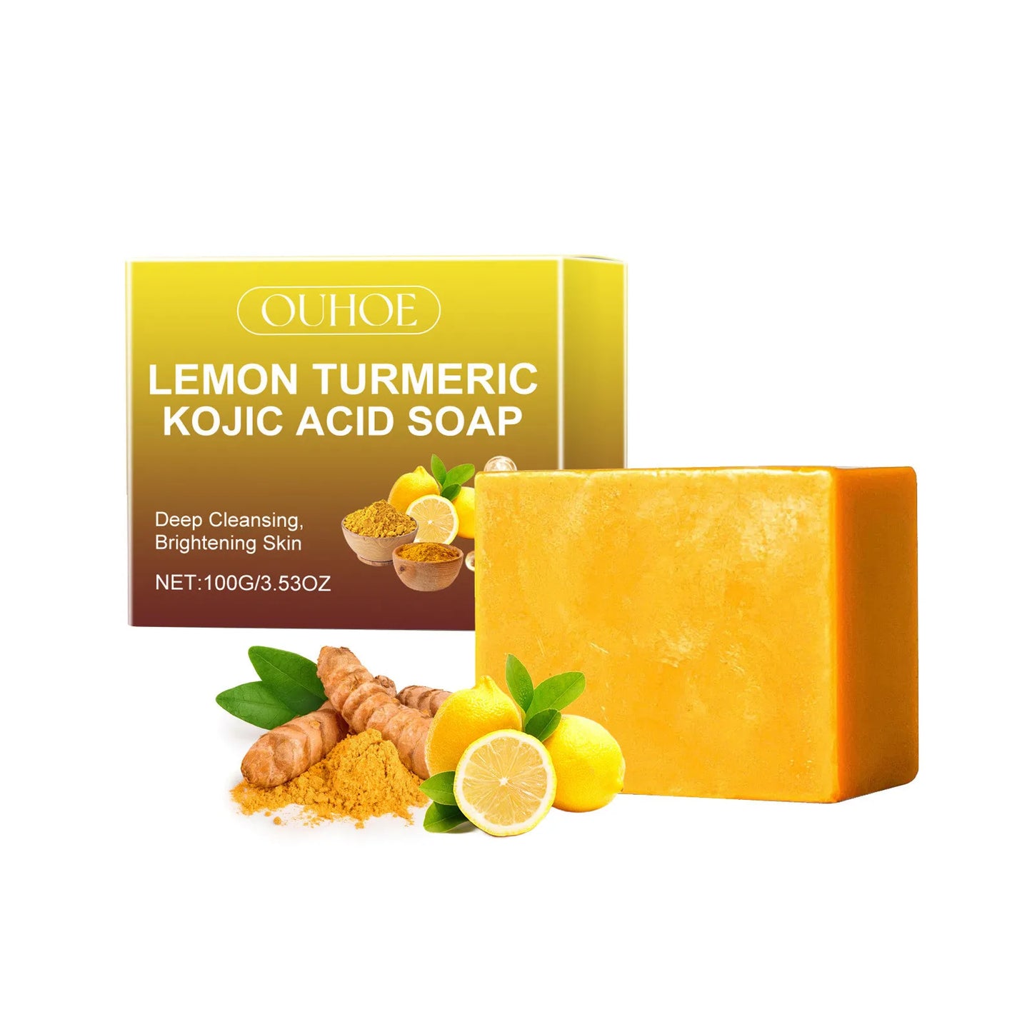 Lemon, Turmeric and Kojic Acid Soap