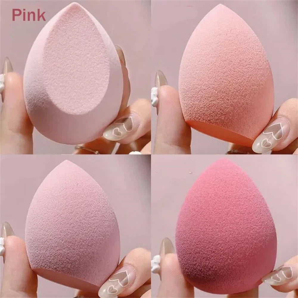 Soft Makeup Sponges – Set of 4 with Storage Box | Blender Beauty Egg