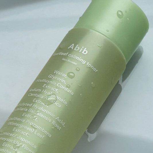 Abib Heartleaf Calming Toner Skin Booster – Lotion hydratante au heartleaf 200 ml