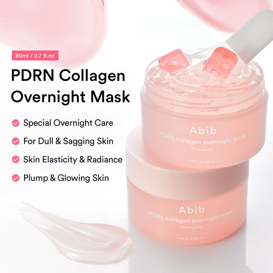 Abib PDRN Collagen Overnight Mask Firming Jelly – Masque de nuit PDRN et collagène 80 ml