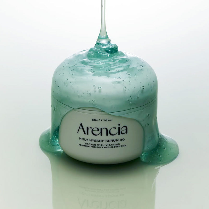 Arencia Holy Hyssop Serum 30 – Sérum hydratant hysope et hyaluronique 50 ml