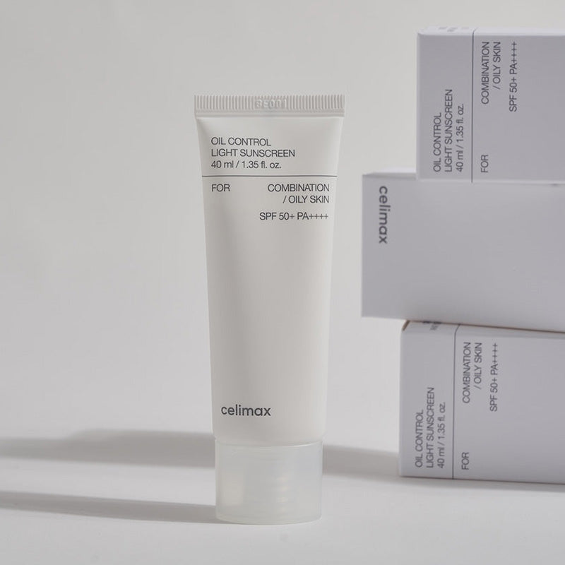 Celimax Oil Control Light Sunscreen – Protection solaire légère SPF50+ PA++++ 40 ml