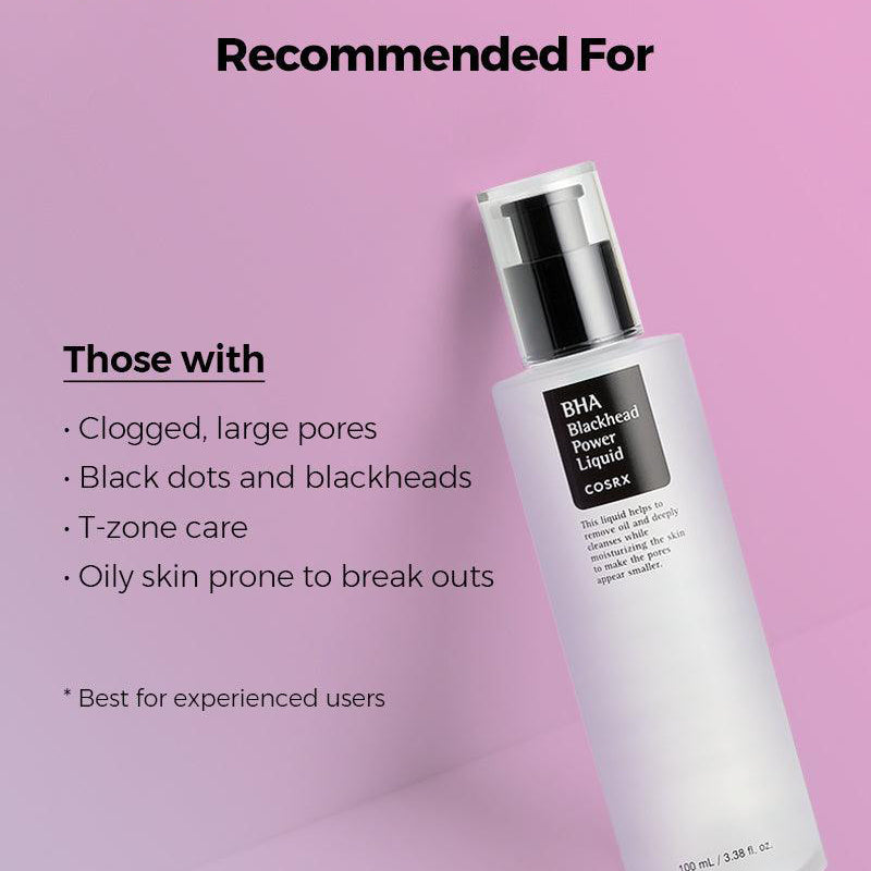 COSRX BHA Blackhead Power Liquid – Loción exfoliante BHA 100 ml