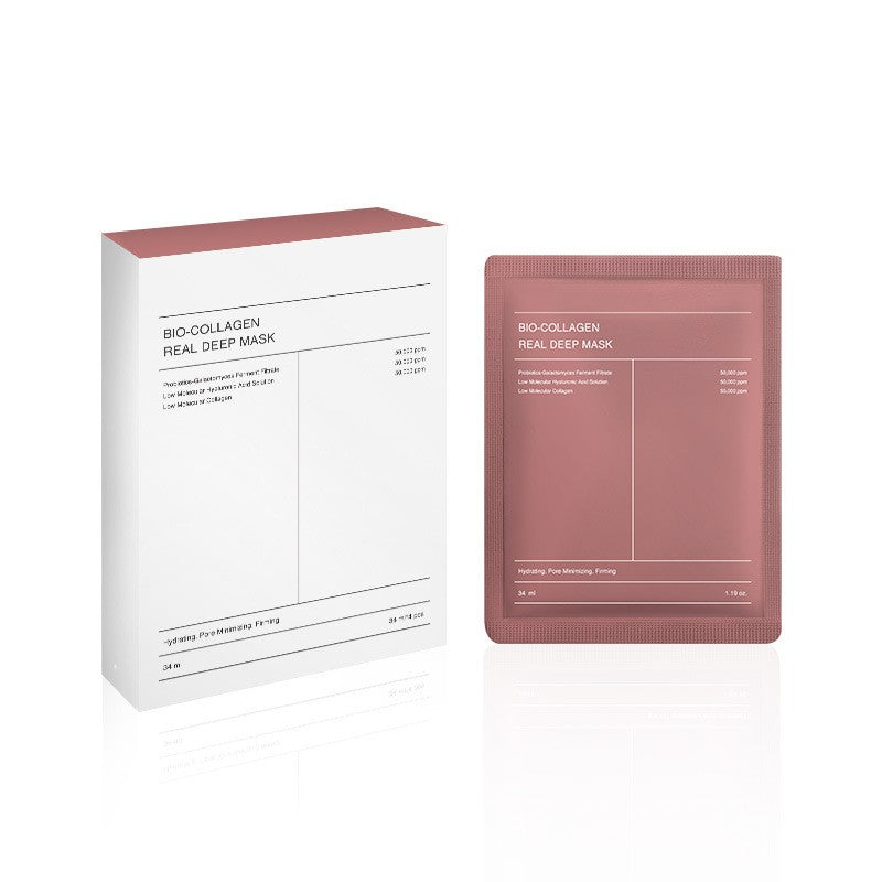 Mascarilla facial nocturna de colágeno orgánico | Hidratación intensa y minimización de poros