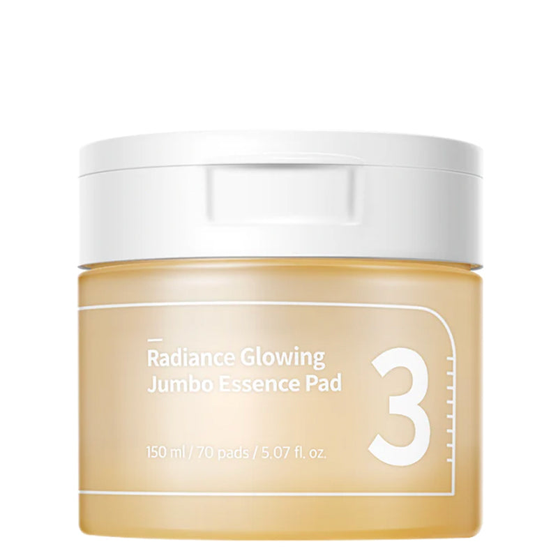 Numbuzin No.3 Radiance Glowing Jumbo Essence Pad – Radiance face pads 70 pads / 150 ml