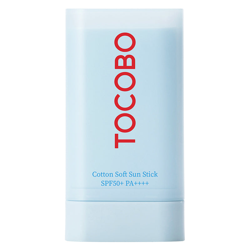 TOCOBO Cotton Soft Sun Stick – Matte-finish sunscreen stick SPF50+ PA++++ 19 g