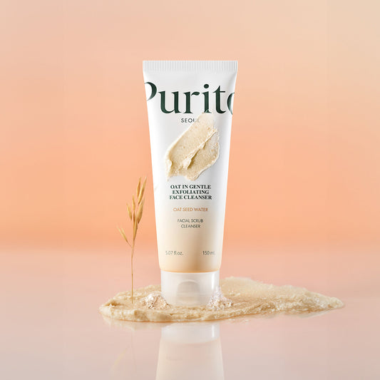 PURITO SEOUL Oat In Gentle Exfoliating Face Cleanser 150 ml — Exfoliating facial cleanser