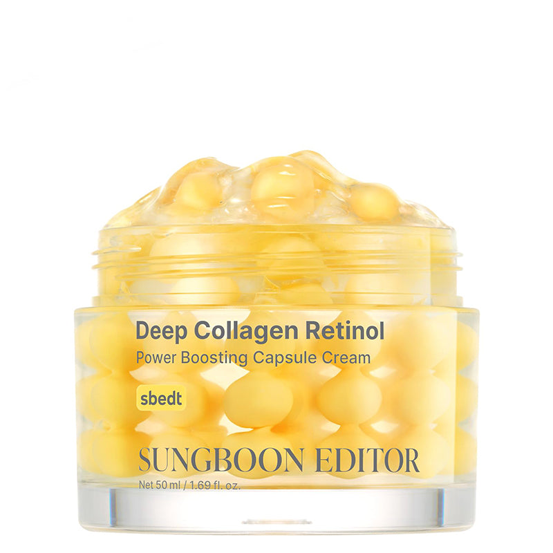 Sungboon Editor Deep Collagen Retinol Power Boosting Capsule Cream 50 ml — Crème visage au rétinol
