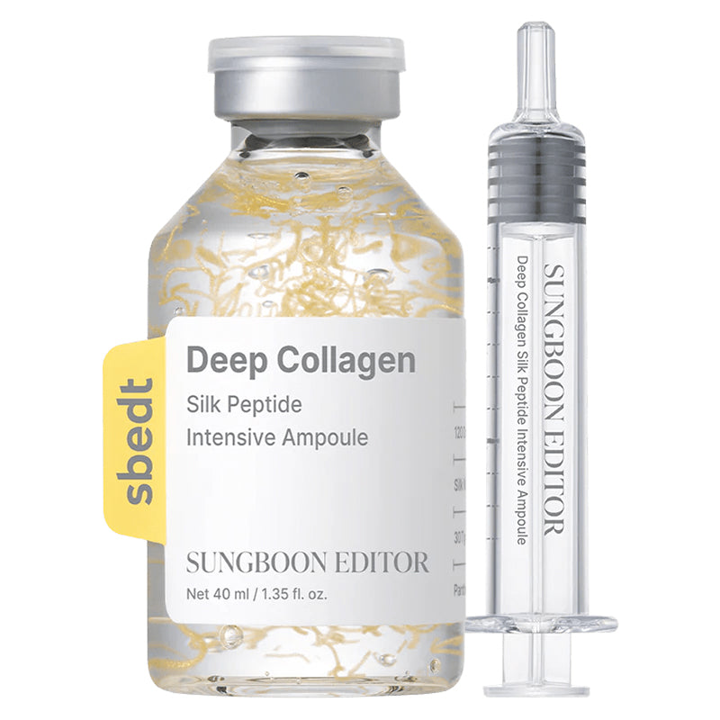 Sungboon Editor Deep Collagen Silk Peptide EGF Intensive Ampoule 40 ml — Sérum visage hydratant