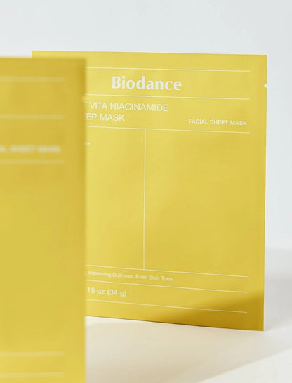BIODANCE Masque Profond Réel à la Niacinamide Radiant Vita