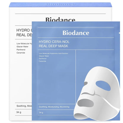 BIODANCE Hydro Cera-Nol Real Deep Mask – Soothing and Strengthening Mask