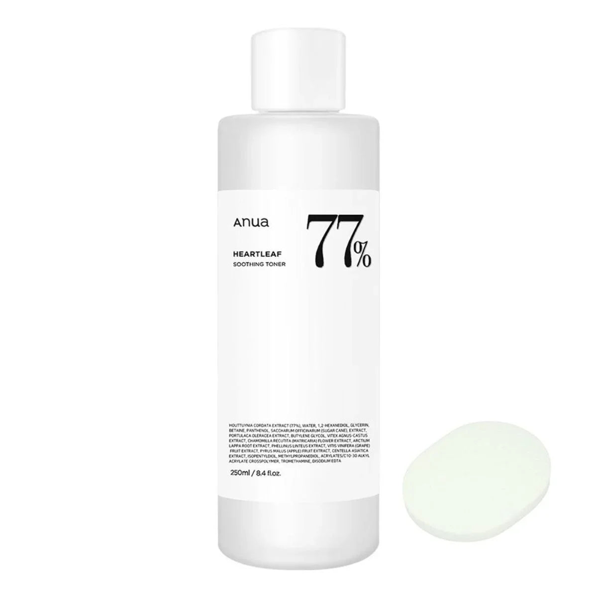 Tónico calmante 77% de Anua Heartleaf - Tónico hidratante antiedad