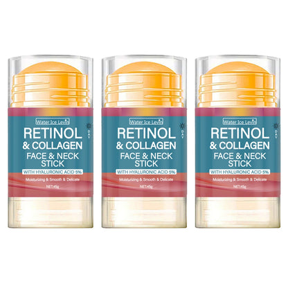 Crema reafirmante en barra con retinol y colágeno: antiarrugas y luminosidad para el rostro.
