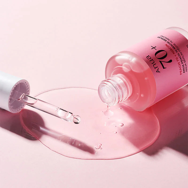 Anua Peach 70% Niacin Serum – Sérum Éclat Peau de Pêche