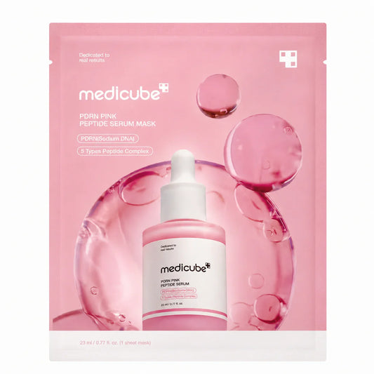 Medicube PDRN Pink Peptide Serum Mask – Masque Éclat 23ml