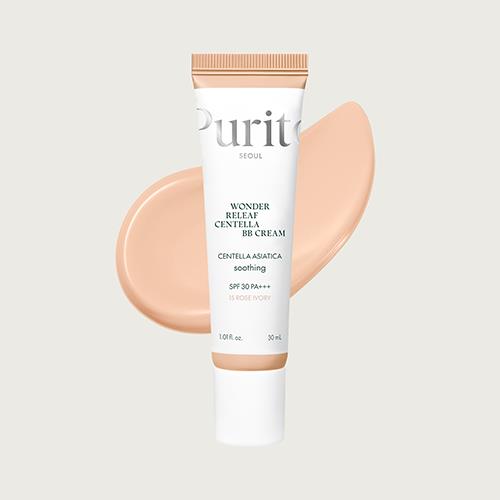 PURITO SEOUL Wonder Releaf Centella BB Cream – #15 Rose Ivory, 30 ml