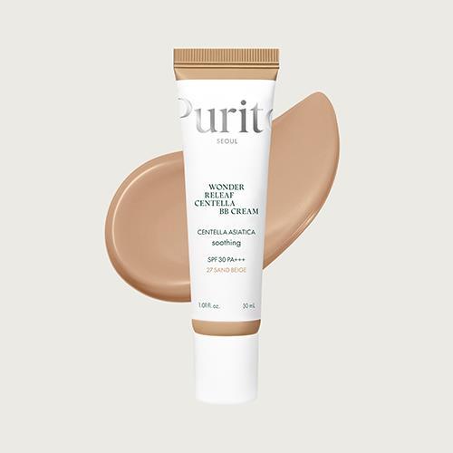 PURITO SEOUL Wonder Releaf Centella BB Cream – #27 Sand Beige, 30 ml