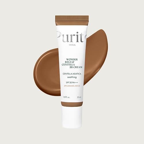 PURITO SEOUL Wonder Releaf Centella BB Cream – #29 Caramel Beige, 30 ml