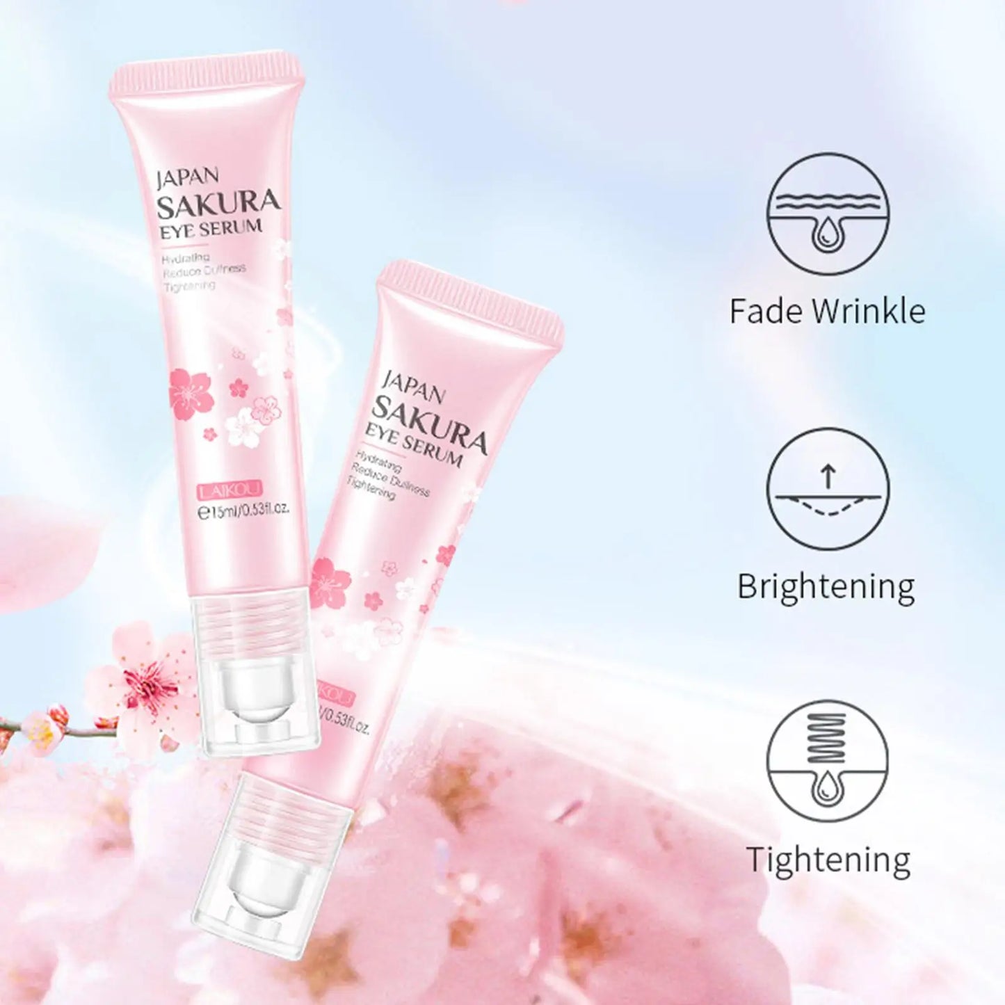 LAIKOU - Sérum Roller à l'Essence de Sakura