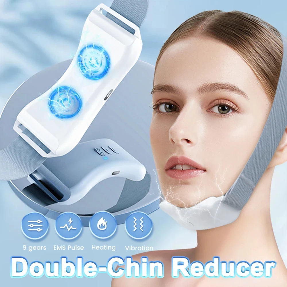 V-Line Face Firming Device – EMS Double Chin | Heated or Standard Model