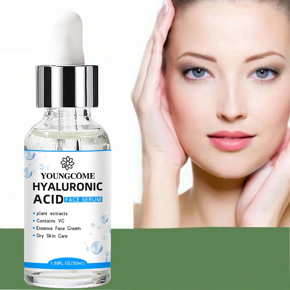 Sérum Visage Acide Hyaluronique Coréen – Essence Hydratante Profonde pour une Peau Lisse & Lumineuse | Soin Anti-Age & Réparateur