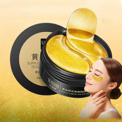Masque Yeux Or Collagène – Hydratation & Anti-Fatigue