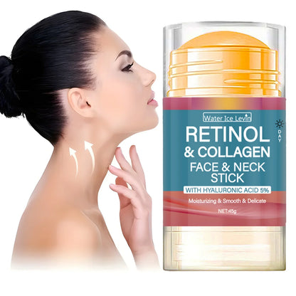 Crema reafirmante en barra con retinol y colágeno: antiarrugas y luminosidad para el rostro.