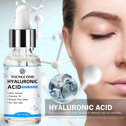 Sérum Visage Acide Hyaluronique Coréen – Essence Hydratante Profonde pour une Peau Lisse & Lumineuse | Soin Anti-Age & Réparateur