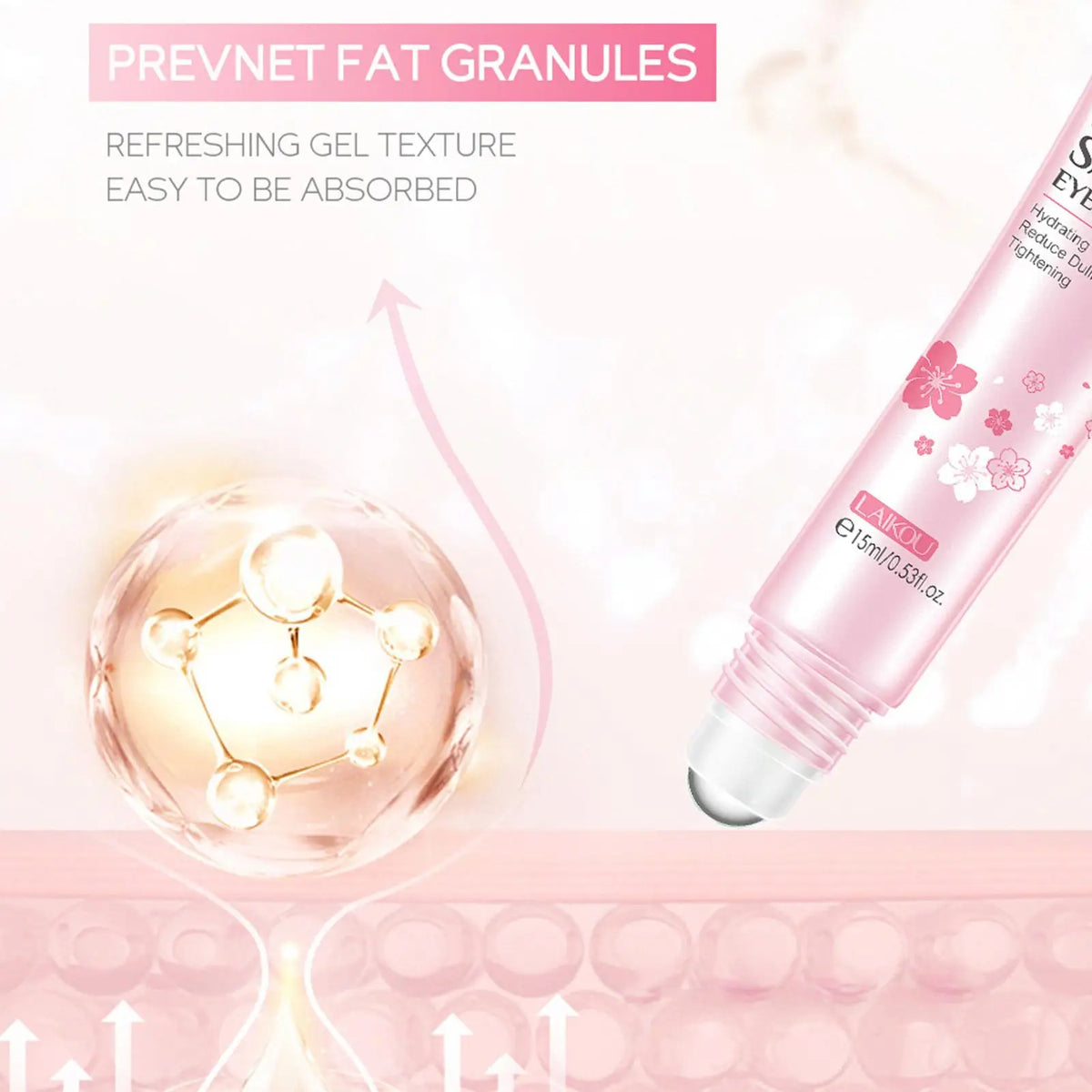 LAIKOU - Roller Serum con esencia de Sakura