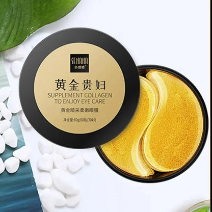 Masque Yeux Or Collagène – Hydratation & Anti-Fatigue