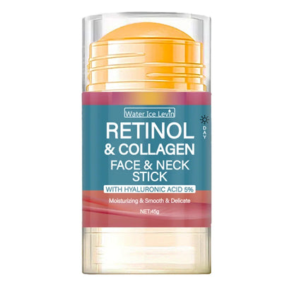 Crema reafirmante en barra con retinol y colágeno: antiarrugas y luminosidad para el rostro.