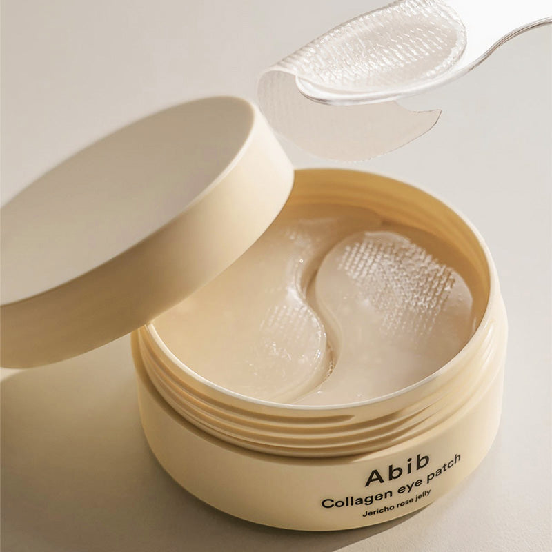Abib Collagen Eye Patch Jericho Rose Jelly – Parches de ojos con colágeno 90 g (60 parches)