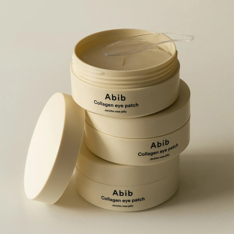 Abib Collagen Eye Patch Jericho Rose Jelly – Parches de ojos con colágeno 90 g (60 parches)