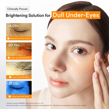 Abib Glutathione Kojic Acid Eye Patch Vita Jelly – Patches yeux éclat au glutathion 90 g (60 patches)