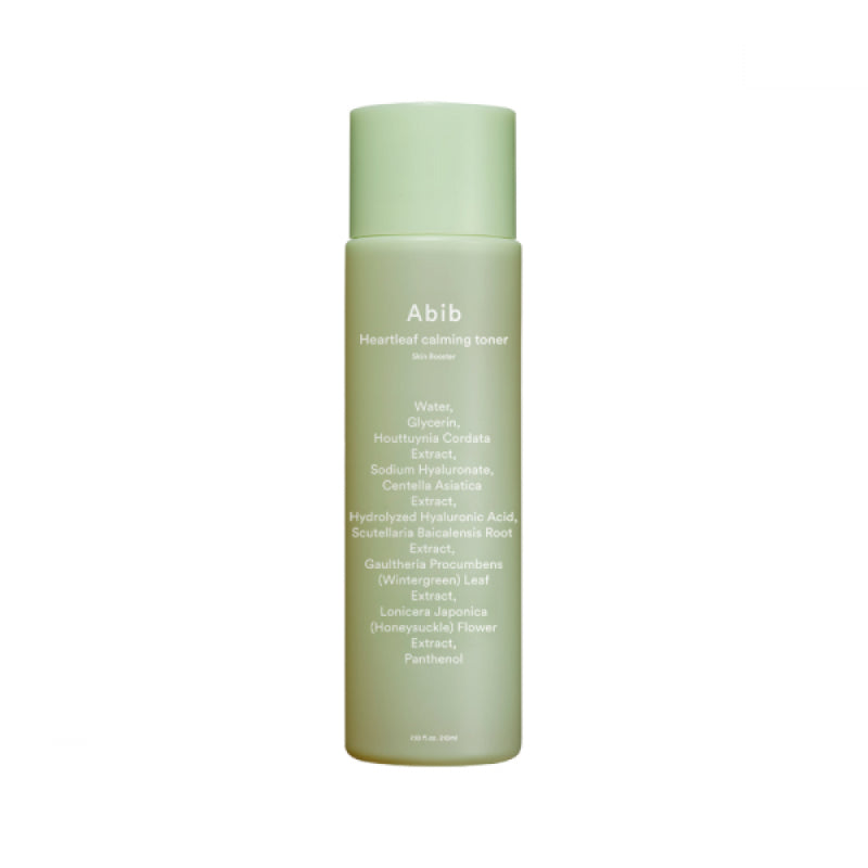 Abib Heartleaf Calming Toner Skin Booster – Lotion hydratante au heartleaf 200 ml