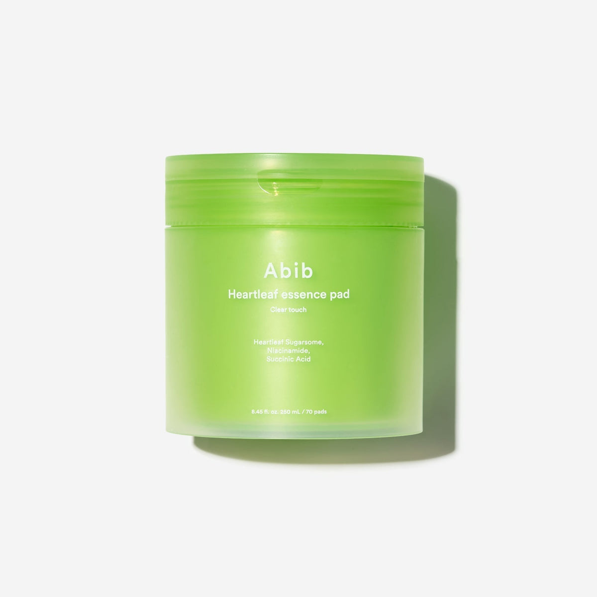 Abib Heartleaf Essence Pad Clear Touch – Discos faciales con heartleaf 250 ml (70 discos)