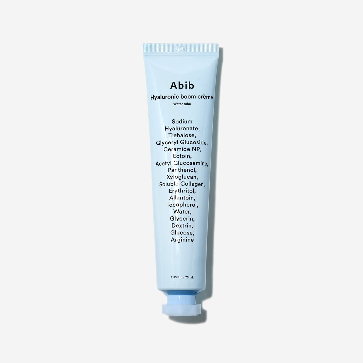 Abib Hyaluronic Boom Crème Water Tube – Gel-crème hydratant à l’acide hyaluronique 75 ml