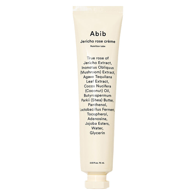 Abib Jericho Rose Crème Nutrition Tube – Crema nutritiva rosa de Jericó 75 ml