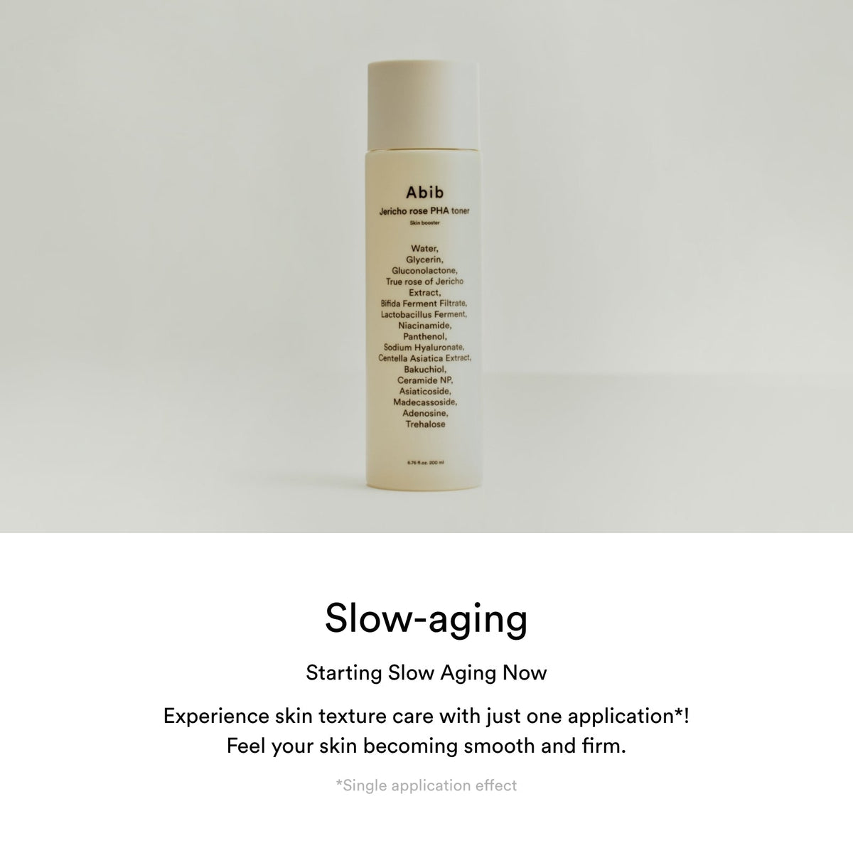 Abib Jericho Rose PHA Toner Skin Booster – Lotion exfoliante douce aux PHA 200 ml