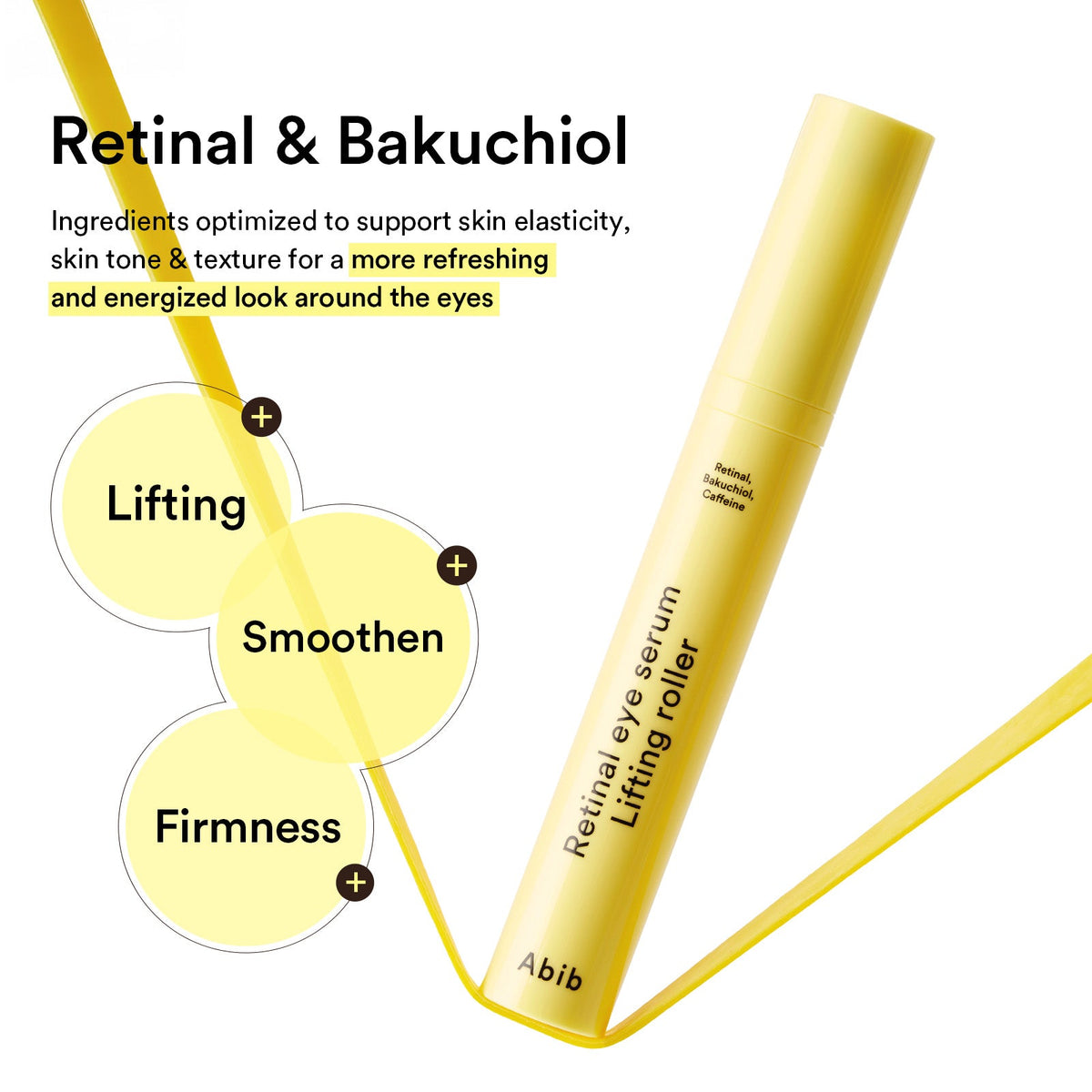 Abib Retinal Eye Serum Lifting Roller – Retinal eye serum with roller 15 ml