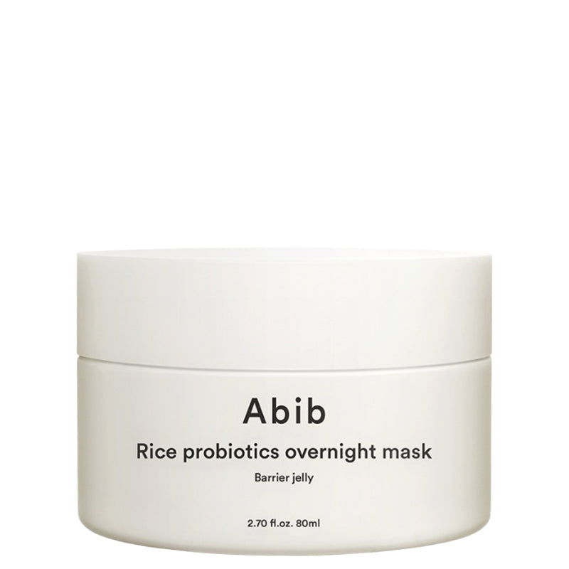 Abib Rice Probiotics Overnight Mask Barrier Jelly – Mascarilla de noche con arroz y fermentos 80 ml