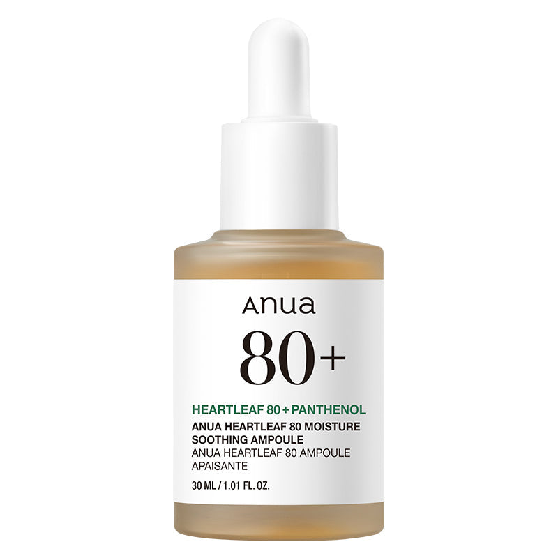 Anua Heartleaf 80% Moisture Soothing Ampoule – Ampoule hydratante au heartleaf 30 ml