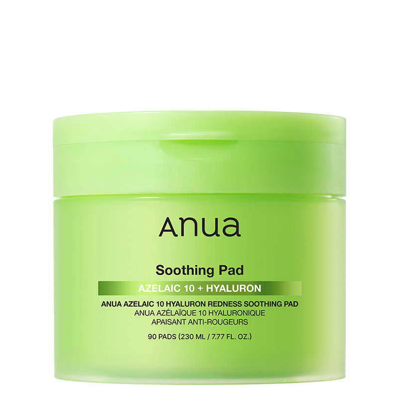 Anua Azelaic 10 Hyaluron Redness Soothing Pad – Azelaic and hyaluronic acid facial pads 230 ml / 90 pads