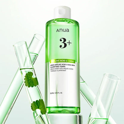 Anua Azelaic Acid 3 Cica Skin Clarifying Toner – Azelaic acid and cica facial toner 250 ml