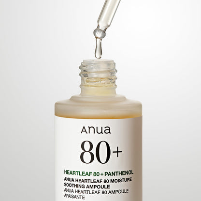 Anua Heartleaf 80% Moisture Soothing Ampoule – Ampoule hydratante au heartleaf 30 ml