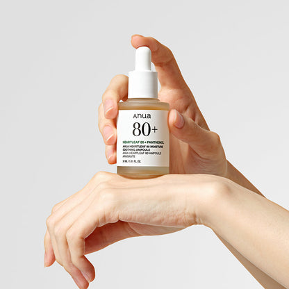 Anua Heartleaf 80% Moisture Soothing Ampoule – Ampoule hydratante au heartleaf 30 ml